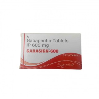 Gabasign 600 mg Signature Pharmaceuticals Ltd.
