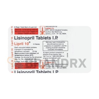 Lipril 10 mg Lupin Lipril 10 mg Lupin