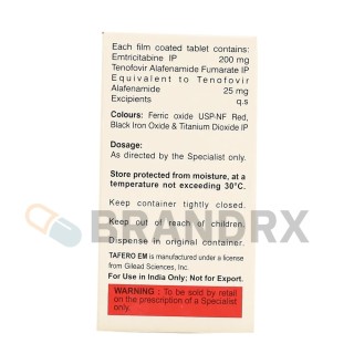 Tafero EM 200/25 mg Hetero Labs Limited