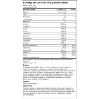 EAA Mega Strong Powder 300 g Nutrend