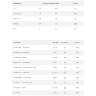 Chevron Nutrition MineralVit EXTRA 90 tabliet Chevron Nutrition
